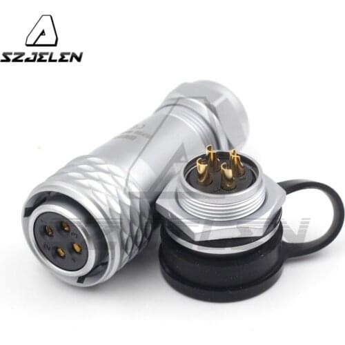 WEIPU SF20 series waterproof electrical wire connector4pin plug socketconnector automotive
