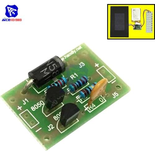 18650 Lithium Battery Charging Board with Protection Charger Module Light Control Sensor for Solar Charging Board LED