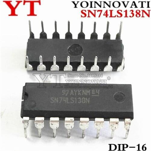 10pcs SN74LS138N DIP-16 74LS138 DIP16 SN74LS138 DIP 74LS138N