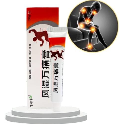 20G Rheumatoid Cream Natural Drugs High Penetration Analgesic Plaster Treatment Artritis Cervical Lumbar Spine Joint Pain Relief