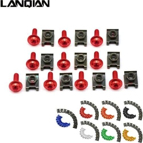 6mm Motorcycle CNC Fairing body work Bolts Screws 10 pcs for Honda ST1300A ST1300 A ST 1300A ST 1300 A 2003-2007 yamaha tmax