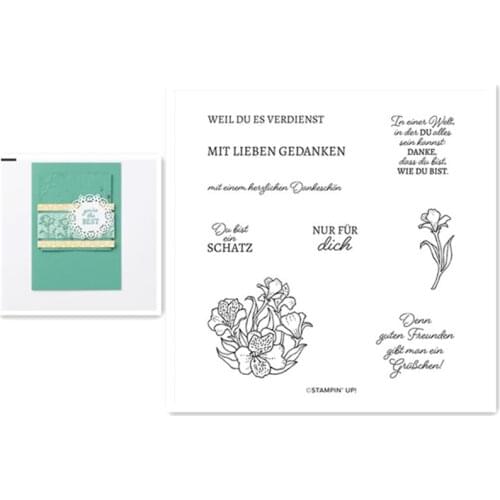 FLOWER Metal Cutting Dies And Stamps DIY New Scrapbooking Card Embossing Paper Making Template Stencil Craft Dies Cut