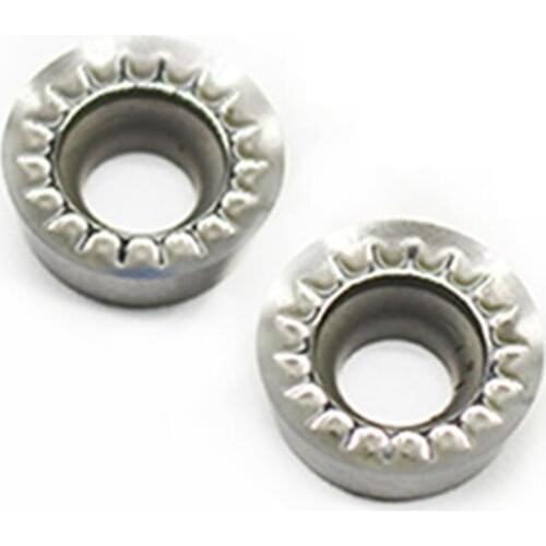 RPGT1003 MO AK H01 Aluminum cutter blade Insert Cutting Tool turning tool CNC Tools AL +TIN Alloy wood face milling