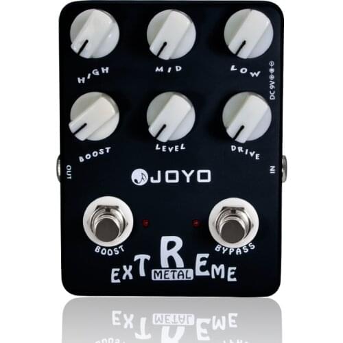 JOYO JF-17 Guitar Effect Pedal Extreme Metal Distortion Guitar Pedal Aluminum alloy Body Guitar Parts & Accessories