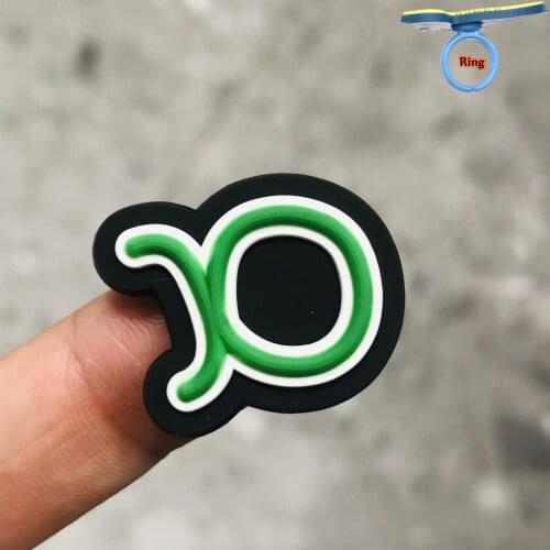 New 1PCS PVC Gemini Leo Children Finger Accessories Decorations Adjustable Ring Holiday Finger Ring For Kids Cute Trinkets