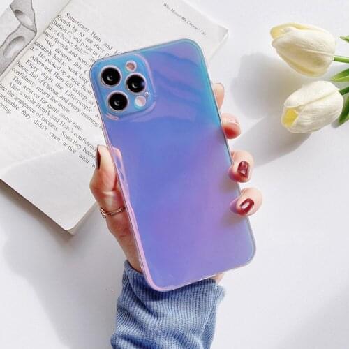 Laser Phone Case For Redmi Note 8 Pro Case For funda xiaomi 11 10Lite Redmi Note9 10Pro K30 K40 K30pro Soft Cover capa