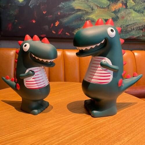 Cartoon Dinosaur Money Boxes Coins Piggy Bank Cute Children Money Banknote Saving Storage Box Home Decor Ornament Kids Toy Gift