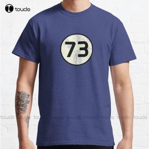 New 73 Sheldon Distressed Penny Leonard Koothrapalli Big Bang Theory Comedy Tv Classic T-Shirt Cotton Men Tee Shirt
