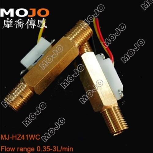 Flow Meter MJ-HZ41WC (5 pieces) G1/4" Male BRASS Water Flow Sensor Water Dispenser