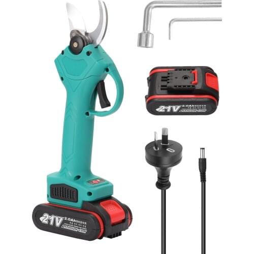 Garden Tool 21V Cordless Electric Pruner Pruning Shear Efficient Fruit Tree Bonsai Pruning Branches Cutter jardin Pruner Garden