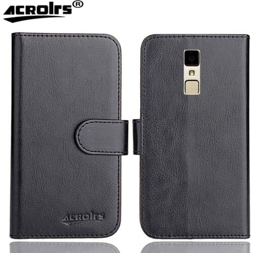 SANTIN KE1 Case 6" 6 Colors Flip Fashion Soft Leather Crazy Horse Exclusive Phone Cover Cases Wallet