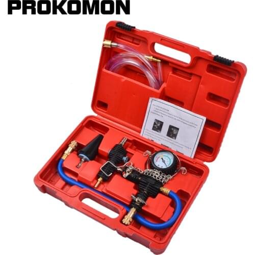 Cooling System Vacuum Purge & Refill Tools Kit For Most Car