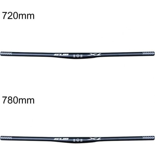 GUB XL Aluminum Alloy MTB Extended Straight Handlebar 31.8x720mm/780mm 6 Degrees Crossbar for Bicycles