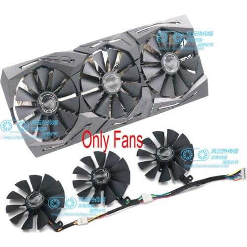 New Original for ASUS ROG STRIX RTX2060 RTX2060S RTX2070 GAMING Graphics Video card Cooling fan T129215SH T129215SL