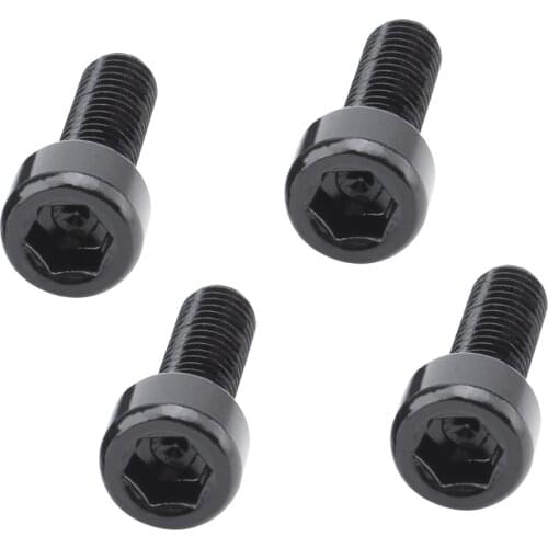 12Pcs Aluminum Alloy Bike Bicycle Screws for Water Bottle Cage Allen Key Bolt Screws