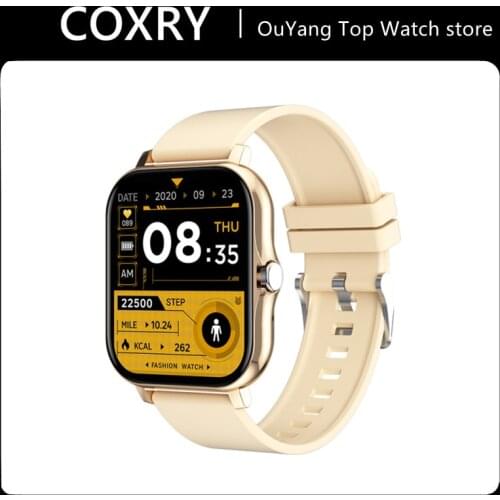 CORXY Big Screen Smart Watch Men Women 2021 Support Bluetooth Call Sport Heart Rate Monitor Smartwatch Customize Wallpaper Watch