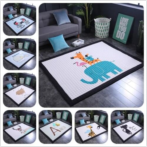 Baby Play Floor Mats Childrens Thickened Tapete Infantil Baby Room Crawling Pad Kids Carpet Modern Home Area Rugs and carpets