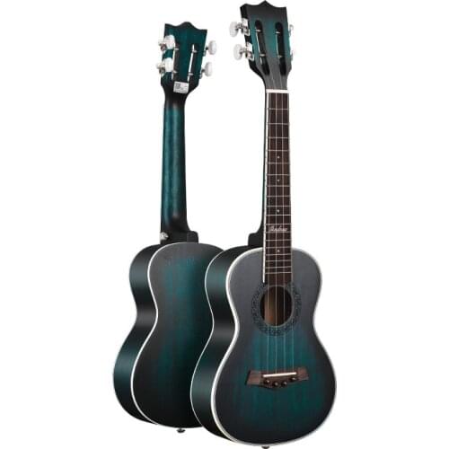 Rosefinch 23 Inch Classical Ukulele 4 String Mahogany Solid Ukulele Rosewood Fretboard Concert Mini Guitar Beginner Gift UK2354