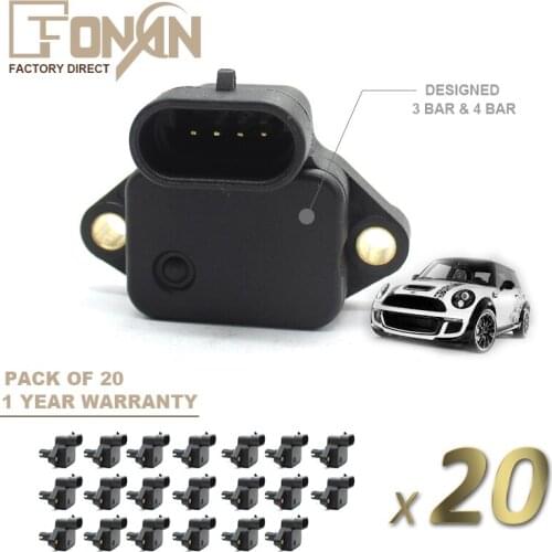 High Quality Tuning Shop For 2001-2006 Mini Cooper R53 Designed Turbo 3 & 4 Bar MAP Air Intake Manifold Pressure Sensor