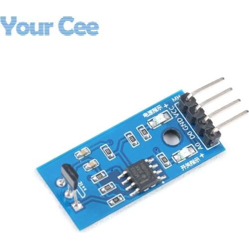 5 pcs 3144E Hall Sensors Module Hall Swiches Speed Counting Sensor Module For DIY Smart Car Integrated Circuits