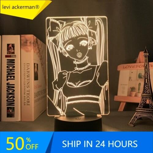 Paradise Kiss Miwako Sakurada Led Night Light for Bedroom Decor Gift Nightlight Anime Desk 3d Lamp Miwako Sakurada Paradise Kiss