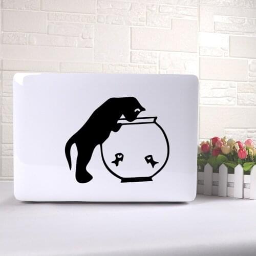 New Style Cat For laptop sticker Decal Air 13 Retina 11 12 15 Inch Skin Decal