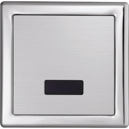 Bathroom urine infrared sensor urinal automatic stool flush valve copper valve hotel auto accessories DC/AC concealed flusher