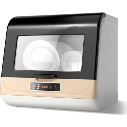 Smart Automatic Dishwasher Disinfection Drying Machine Household Small Dishes Washer Desktop Dish Ultraviolet Sterilization