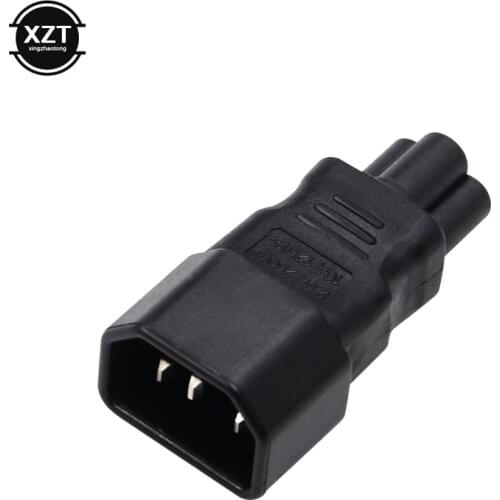 Universal Power Adapter IEC 320 C14 to C5 Adapter Converter C5 to C14 AC Power Plug Socket 3 Pin IEC320 C14 Connector HOT SELL