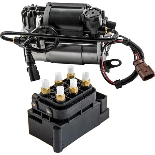 4F0616006A Compressor Air Suspension+Air suspension Valve for Audi A6 C6 4F2 2004-2011/Allroad 4FH 2006-2011/Avant 4F5 2005-2011