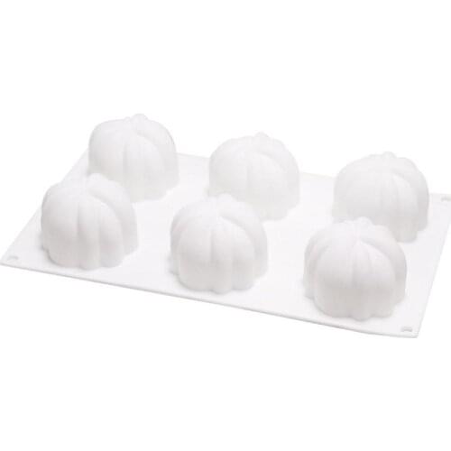 1PC Halloween Pumpkin Silicone Cake Mold For Chocolate Mousse Ice Cream Jello Pudding Dessert Bakeware Pan Decorating Tools