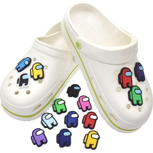 1pcs Shoe Decoration Buckle croc Charms Accessories bag DIY Combination Jibz game kids Gifts drop shipping wholesale