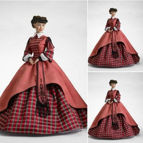 19 Century Civil War Southern Belle Gown evening Dress/Victorian Lolita dresses/scarlett dress US6-26 SC-807