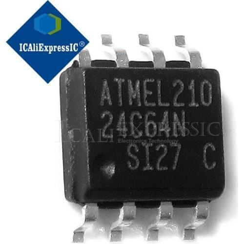 20PCS 24C64 AT24C64 24c64 SMD Chip Memory SOP-8 Wholesale In Stock