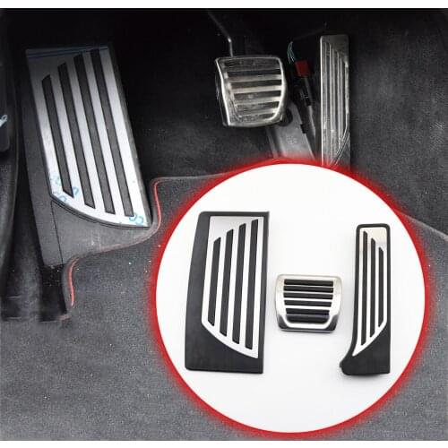 Accessories Fit For Alfa Romeo Giulia Stelvio 2017-2020 Footrest Brake Fuel Accelerator Foot Rest Pedal Cover Antiskid Pad