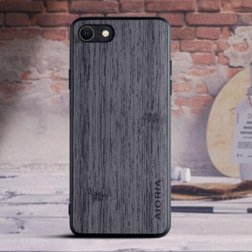 For iPhone 12 Pro Max 12Pro Mini 11 Max XS X XR 7 8 Plus 6 6s SE 2020 Case Wood Texture PU Leather Soft Shockproof Cover Funda