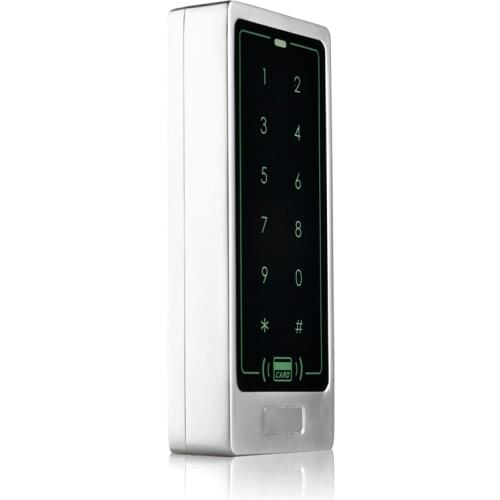 Long +Thin Keyboard Independent Access Control Machine, RFID Touch Screen Keyboard, Outdoor IP68 Waterproof Password Terminal