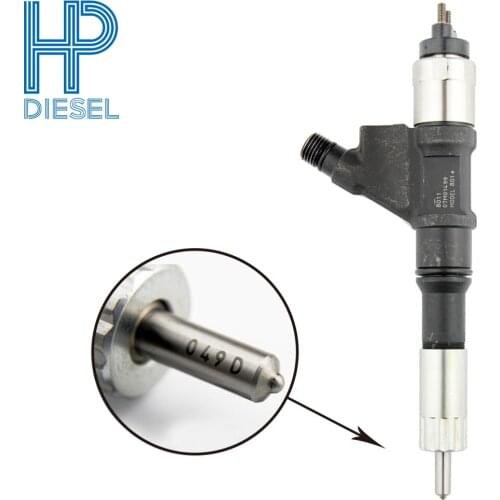 6pcs/lot Factory price, 095000-8011 Injector for Denso, diesel fuel Injector0950008011, common rail nozzle DLLA145P1049