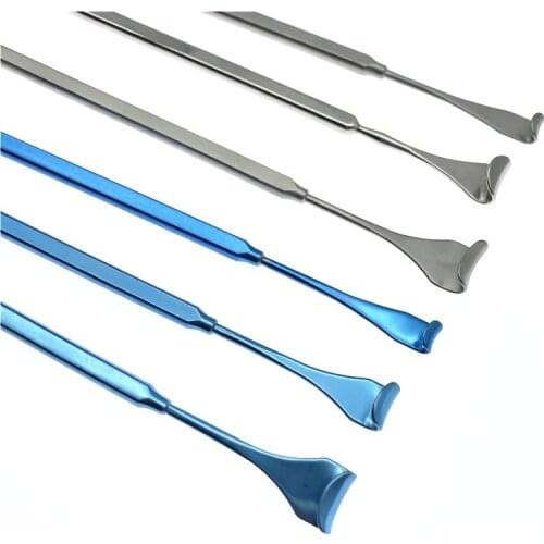 Cosmetic Titanium Eye bags Pull Hook Eyelid Hook Tool,DESMARRES Lid Retractors ophthalmic instruments