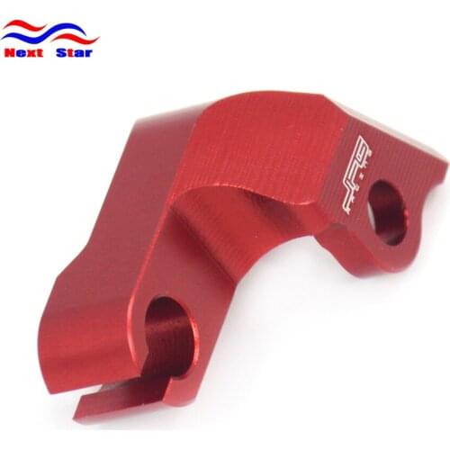 Motorcycle CNC Red Clutch Cable Bracket For HONDA CRF250R CRF 250R 2010 2011 2012 2013 2010-2013