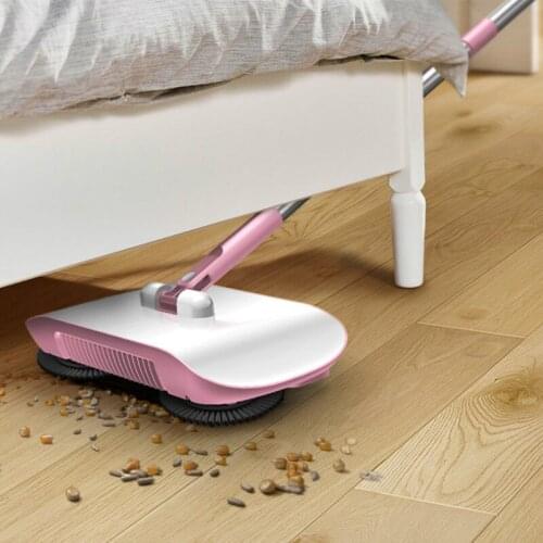 Broom Robot Vacuum Cleaner Floor Kitchen Household Sweeper Mop Sweeper Magic Handle Household Lazy Washing Carpet Dropshipping