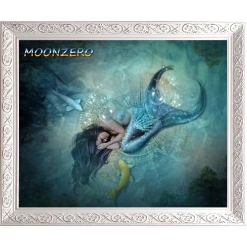 New 5d diamond embroidery kits cross-stitch Mermaid on the sea home decor diamond painting mosaic diy pcitures paint needlework