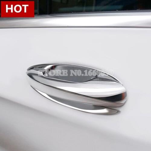 Exterior Car Door Handle & Handle Bowl Cover 13pc For Mercedes Benz E Class W213 S213 2017-2020 Car accesories interior Car Trim