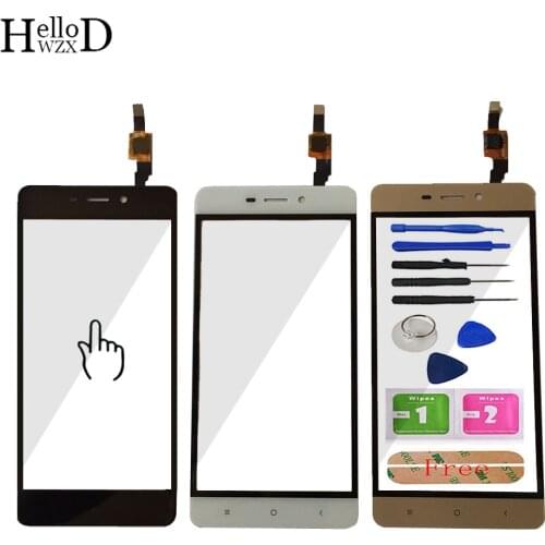 Mobile Phone Front Touch Glass Digitizer Panel For Xiaomi Hongmi 4 / Redmi 4 / Red Rise 4 Lens Sensor Touch Screen Tools