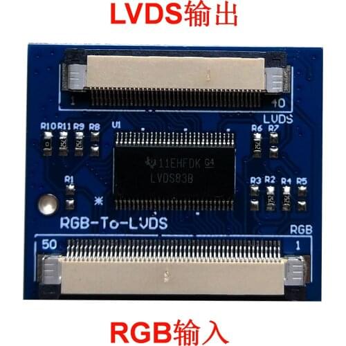 RGB to LVDS LCD Screen LCD/TFT Drive Board STM32 1080p Support 1920*1080