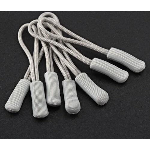 Zipper Sliders Gray slider Suitcase bag shoes clothes down jacket pull row No. 3 zipper pull row Garment accessories 20pcs RT035