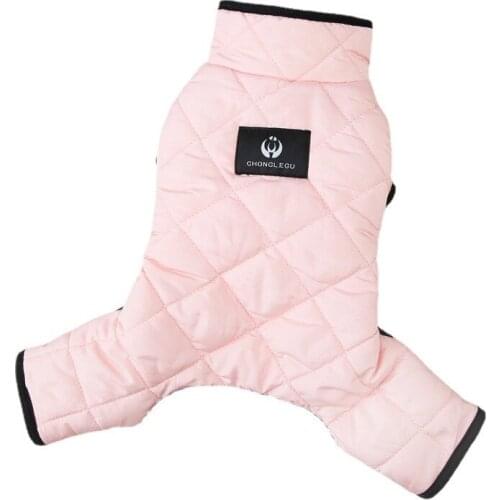 Warm Dog Clothes Winter Thicker Jumpsuit For Small Medium Dogs Yorkshire Chihuahua Puppy Jacket Cold Proof Kitten Coat Costume