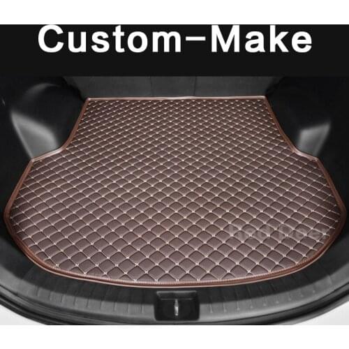 Custom made car trunk mat for Maserati Ghibli Quattroporte Levante GranTurismo MC S Q4 high quality luxury cargo boot liner rug