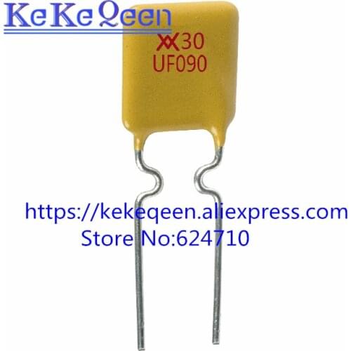 10PCS/LOT Self Recovery Fuse PPTC RUEF090 X30UF090 30V 900MA 0.9A PPTC