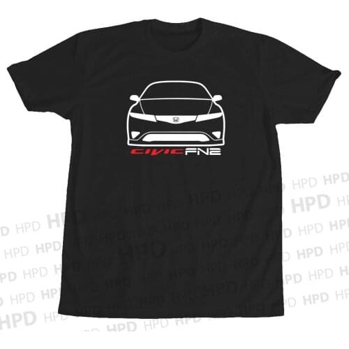 2019 Hot sale Fashion Civic Type R FN2 T Shirt Japanese JDM Cool Old School Si Pop Art Cotton Tee Tee shirt